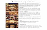 Sassi Dining Rooms Dining Rooms R ... COCOA, CHOCOLATE ESPRESSO ... Sassi will provide a menu card at each place setting, customized with your logo or desired heading. ...