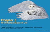 Chapter 2 ·  · 2015-10-30Campbell Biology: Concepts & Connections, Eighth Edition REECE • TAYLOR • SIMON • DICKEY • HOGAN Chapter 2 Lecture by Edward J. Zalisko ... 2.4