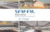 NEWS Magazine/Safal_News_2014... · Safal News ispublishedbyMeropaCommunicationsonbehalfoftheSafalGroup. ... coating mills which are ... Uganda and South Africa, to provide its roofing