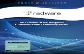 2017 Global DDoS Mitigation Customer Value Leadership …€¦ ·  · 2017-09-25o Cloud services: managed security service providers (MSSPs), colocation, platform-as-a-service (PaaS),