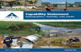 Capability Statement€¦ ·  · 2017-08-04Capability Statement Hydrographics—Australia, Asia, ... accredited and maintain ISO9001, ISO14001, AS4801, OHSAS18001 and Achilles supply