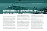 Environmental Monitoring and Management of Reclamations ... · ENVIRONMENTAL MONITORING AND MANAGEMENT OF RECLAMATIONS WORKS CLOSE TO SENSITIVE HABITATS STÉPHANIE M. DOORN-GROEN