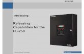 Releasing Capabilities for the FS-250 - firetech.safiretech.sa/wp-content/uploads/2013/05/002-Siemens-Presentation.pdf · Releasing Capabilities for the FS-250. ... Data transmission