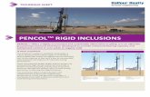 PENCOLTM RIGID INCLUSIONS - Home - Balfour … SHEET PENCOLTM RIGID INCLUSIONS PENCOL offers a highly economical and sustainable alternative to piling. It is an effective ground improvement