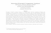 Bayesian Principal Component Analysis - Classifion - …classifion.com/References/BayesianPCA.pdf · 1 Bayesian Principal Component Analysis Mohamed N. Nounou, Bhavik R. Bakshi* Department