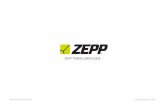 user guide zepp tennis 2.0 - Zepp | Sensors to Take your ... · ZEPP TENNIS USER GUIDE ZEPP TENNIS USER GUIDE Updated May 19, 2015. Getting Started 1 ... To insert the sensor, align