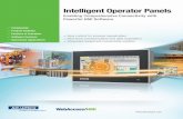 Intelligent Operator Panelsadvcloudfiles.advantech.com/ecatalog/2017/09151338.pdf ·  · 2017-09-15Intelligent Operator Panels ... (4-pin terminal plus grounding) with isolation