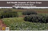 Soil Health Impacts of Cover Crops - University of Missouriextension.missouri.edu/sare/documents/cover11KREMERSoil14.pdf · Cover crop screening trials - Bradford Farm - 1997 Soil
