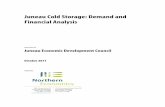Juneau Cold Storage: Demand and Financial Analysis Storage Report.pdf · Team Member Project Role ... Northern Economics, Inc. analyzed demand in 1998 for the CBJ, ... Juneau Cold