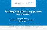 Decoding Today’s First-Time Homebuyers1.q4cdn.com/.../2015/Genworth-Final-Slides_Seminar... · Decoding Today’s First-Time Homebuyer ... First-Time Homeownership Study Results