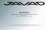 Justin Software Quick Reference   Software Quick Reference Guide JAVAD GNSS Justin Software Quick Reference Guide