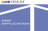 ARM Application - IREM : Institute of Real Estate … Library/Membership-Join IREM/ARMapp.pdf · ARM Application. Institute of Real Estate Management. ... • CRM (through Minnesota