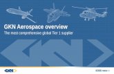 GKN Aerospace overview GKN AEROSPACE OVERVIEW Widest capabilities of any Tier 1 Fuselage, wing, nacelle & pylon Inflight opening doors and empennage Static & rotating structures Titanium