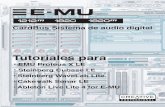 1820-1212 Tutorials (SP), software version 1€¦ · Sistema audio digital E-MU 1212 m /1820/1820 m PCI 1 Tutoriales para • EMU Proteus X LE • Steinberg Cubase LE • Steinberg