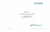 NHS Costing Manual 2009/10 - Healthcare Today to the use of Healthcare Resource Groups (HRGs) for resource profiling. Chapter Four: the specific treatment of areas of Inpatient (Elective