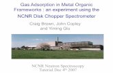 Gas Adsorption in Metal Organic Frameworks : an experiment ... · Gas Adsorption in Metal Organic Frameworks : an experiment using the ... Overview Issues Application Outlook Conclusion