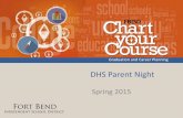 DHS Parent Night - Fort Bend ISD / Homepage Parent Night Spring 2015 ... Advertising and Sales Principles of ... • Qualifying PSAT score based on the 11th grade test;