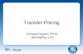 Transfer Pricing - Greater Rochester Enterprise IBC UNYTC... · Price per unit ($) 60 65. ... terms that would result from the transfer of the same ... performing a Transfer Pricing