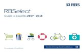 Guide to benefits 2017 - 2018 - RBS - Login & Protection Healthcare Lifestyle Introduction to RBSelect What you need to know and how RBSelect works 4 Pension & Protection 6