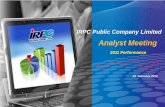 IRPC Public Company Limitedirpc.listedcompany.com/misc/PRESN/20120223-IRPC-analyst...Crude oil price surged and very volatile mainly resulting from expanding demand from developing