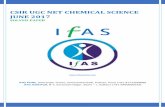 SOLVED PAPER I f A S - ifasonline.comifasonline.com/theme/document/IFAS_CHEMICALSCIENCE_JUNE17.pdf · CSIR UGC NET CHEMICAL SCIENCE JUNE 2017 SOLVED PAPER I f A S IFAS PUNE, Shivranjan