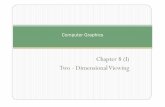 Chapter 8 (I) Two - Dimensional Viewing - SJTUshengbin/course/cg/lecture notes/… ·  · 2015-11-13Chapter 8 (I) Two - Dimensional ... Orthographic projection ... The projection