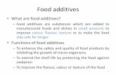 Use of food additives - 香港教育城 - 主頁 bisulphite (E222) Sodium metabisulphite (E223) Potassium metabisulphite (E224) Potassium sulphite (E225) •Sulphur dioxide is commonly