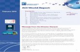 ACI World Report - Airports Council International Report/2010... · ACI World Report I want to flag two ... The CAEP/8 meeting agreed a new aircraft engine NOx stringency ... Next