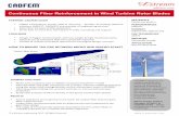 Continuous Fiber Reinforcement in Wind Turbine … Fiber Reinforcement in Wind Turbine Rotor Blades DIGIMAT(SOLUTION(• Multi$scale!analysisbased!on!ANSYS!Composite!PrepPost !model!