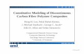 Constitutive Modeling of Discontinuous Carbon Fiber ... · Damage in Random Fiber Composites,” 6th International Conference on Composites ... impact damage of composite structures,