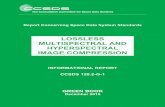 Lossless Multispectral and Hyperspectral Image Compression · lossless multispectral and hyperspectral image compression ... 1.5 test images and software ... lossless multispectral