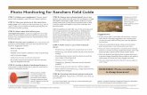 Photo Monitoring for Ranchers Field Guide · Photo Monitoring for Ranchers Field Guide ... board, field notebook, map, ... photos of three upland and three riparian locations per