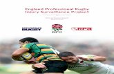 England Professional Rugby Injury Surveillance Project · Authored by the England Professional Rugby Injury Surveillance Project ... 15 Professional Rugby Injury Surveillance Project
