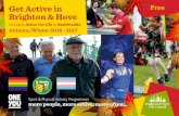 Get Active in Brighton & Hove · Get Active in Brighton & Hove ... to improve muscle strength on at least ... After a wonderfully successful year in 2015, when over