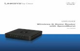 Wireless-G Home Router with SpeedBurst - Linksys ...downloads.linksys.com/downloads/userguide/1224644873904/WRT54G… · Wireless-G Home Router with SpeedBurst i ... a description