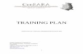 TRAINING PLAN - MARAMA Training Plan Purpose The purpose of this plan is to develop and provide training curricula for the various fields of work commonly found in state and local