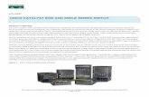 CISCO CATALYST 6500 AND 6500-E SERIES SWITCH Cisco ® Catalyst ® 6500 and 6500-E Series sets the new standard for IP Communications and application delivery in ... Cisco …