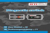 Magnetic switch - Esprit Tech/Model 1.321.729.4287file.espritmodel.com/documents/pdf/jeti-mag-switch-univ4port.pdfThe Magnetic switch’s trigger pad is designed for ... When you correctly