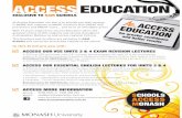 End of Year Revision Lectures - gleneagles.vic.edu.au · In 2013 our VCE end of year units 3 & 4 revision lecture program will cover ... SAM ORDER FORM VCE UNITS 3 & 4 EXAM REVISION