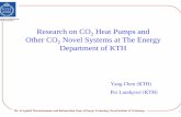 Research on CO2 Heat Pumps and Other CO2 Novel … · Dioxide Heat Pump Systems ... • Danfoss (Danmark) • Thermia Värme • Dorin (Italy) MR•S • Climate well • RANOTOR