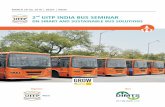 ON SMART AND SUSTAINABLE BUS SOLUTIONS - … SMART AND SUSTAINABLE BUS SOLUTIONS. PROGRAMME Day 1 ... Mobility in megacities of ... Salil Gupta, Director - Commercial, Allisson Transmission