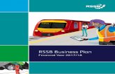 RSSB Business Plan · 2 RSSB Business Plan Financial ear 201718 Earlier this year we consulted with you to make sure our work programme for 2017-18 meets …