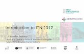 Introduction to ITN 2017 - Irish Universities Association · Introduction to ITN 2017 ... (100%) €3 110 €600 €500 €1 800 €1 200 ... • RTN and Mgmt/Ind Cost can be divided