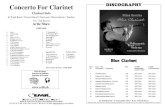 Concerto For Clarinet - Blasmusiknoten · Concerto For Clarinet Clarinet Solo & Wind Band / Concert Band / Harmonie / Blasorchester ... A.Sax.2 T.Sax. B.Sax. Tpt./ Cnt. 1 Tpt./ Cnt.
