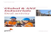 Global & ANZ Industrials - PwC Australia · Terminal, 6) NGL Energy Partners/Transmontaigne Partners, 7) TransForce/Contrans Group, 8) ... PwC. Global & ANZ Industrials • Deal Activity