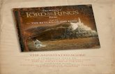the AnnotAted ScoRe - Хеннет-Аннун: Все о ... AnnotAted ScoRe . The Music of The Lord of The rings fiLMs 2 disc one 1 – ROOTS AND BEGINNINGS ... and the final third