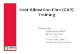 Cost Allocation Plan (CAP) Training - First 5 Fresno Countyfirst5fresno.org/wp-content/uploads/2014/05/File-73.pdf · • To understand the purpose and objective of a cost allocation