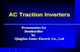 AC Traction Inverters - zener.com.cnzener.com.cn/sitecn/uppic/c_10_15.pdfÊEnvironment is very harsh ... Switching frequency 1 kHz ... Capacitors lifetime -100,000 hours at 1000V at