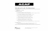 Medical Lab Technician ACAP - ACC Instructional …irt.austincc.edu/ids/curriculum/PDFs/Medical Lab Technician_ACAP.pdf · Austin Competency Analysis Profile Medical Lab Technician