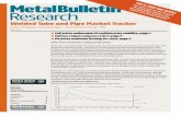 Welded Tube and Pipe Market Tracker - Metal Bulletin · Welded Tube and Pipe Market Tracker OCTG • linepipe •standard pipe • mechanical tubing • HSS ... (API 5L grade b) ...